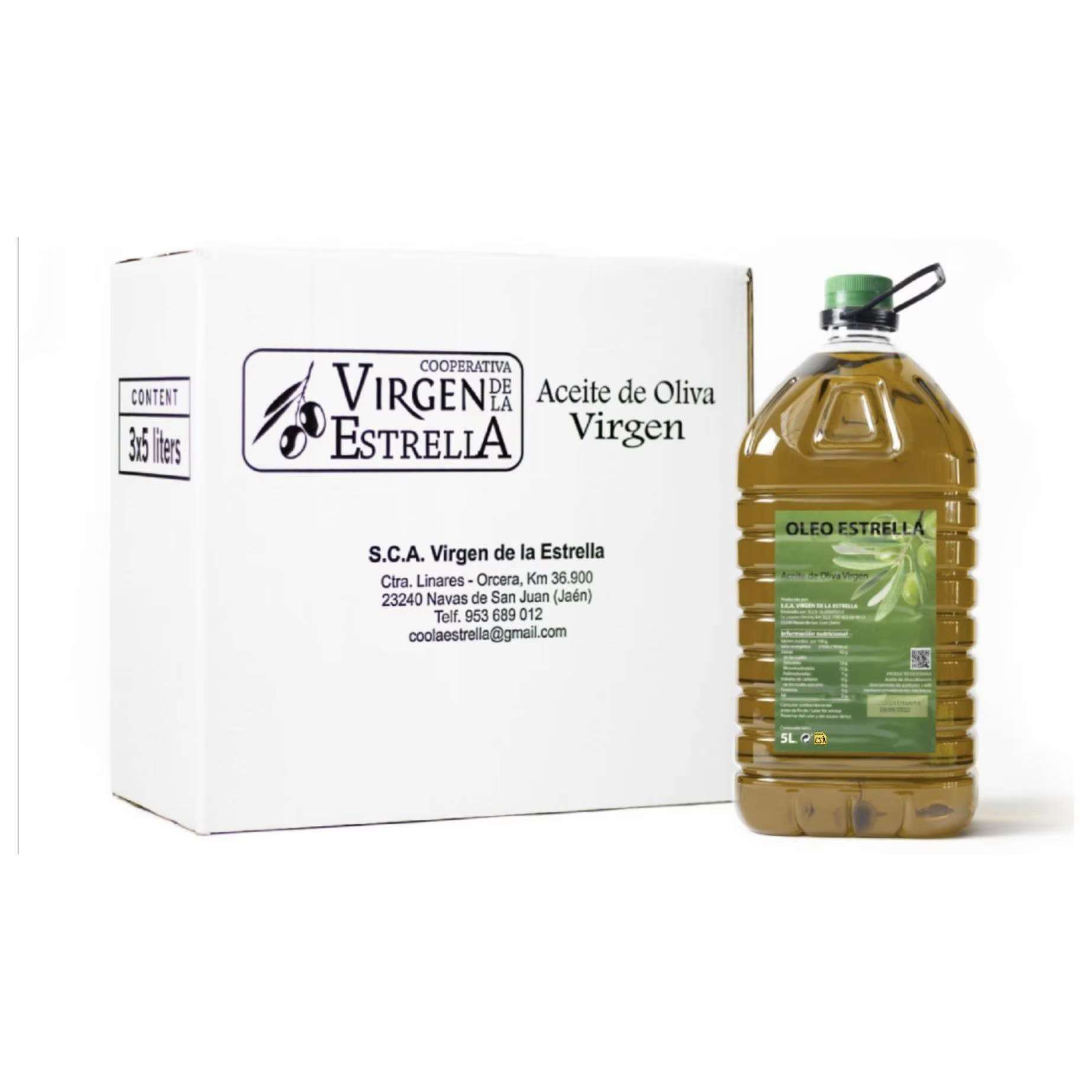 ACEITE DE OLIVA VIRGEN PREMIUM de Jaén — COOPERATIVA con DESCUENTO