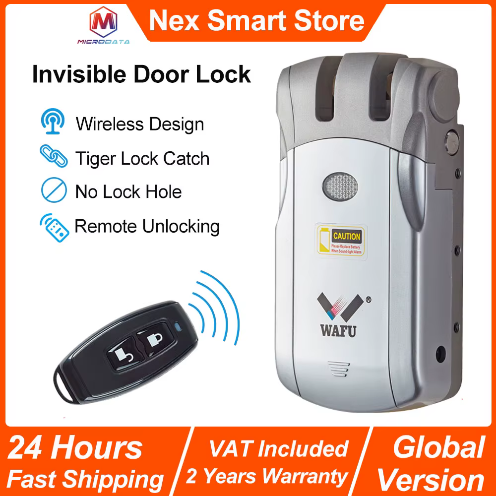 Cerradura Inteligente con CONTROL REMOTO — Seguridad fácil
