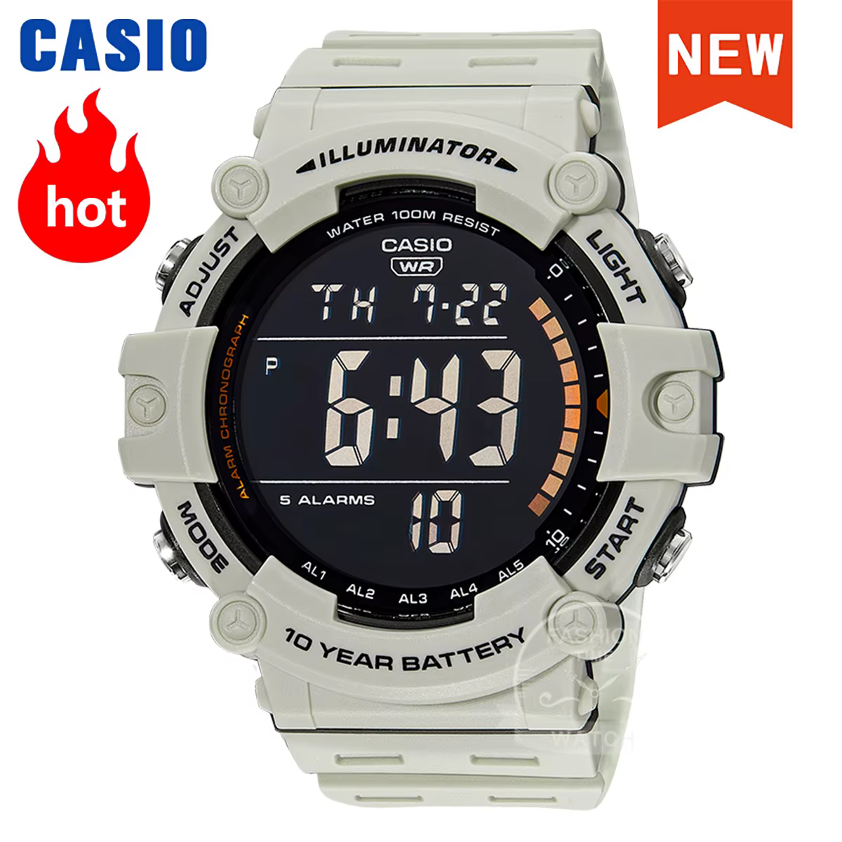 Reloj Casio AE-1500WH-8B2 para hombre al 50% de descuento