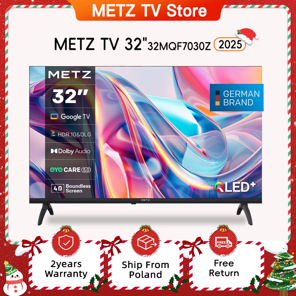SMART TV QLED 32" METZ con GOOGLE TV - OFERTA