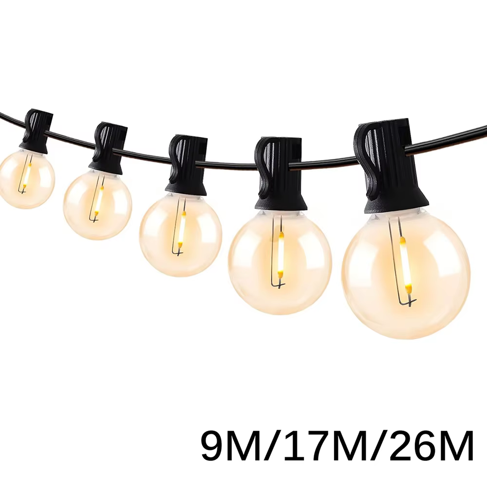 GUÍRNALDA LED EXTERIOR G40 — Ilumina tu jardín con estilo