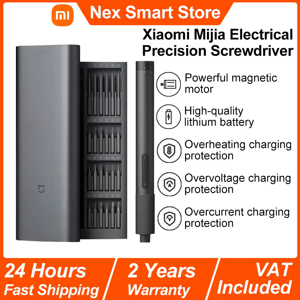 DESTORNILLADOR ELÉCTRICO MIJIA — Precisión y comodidad