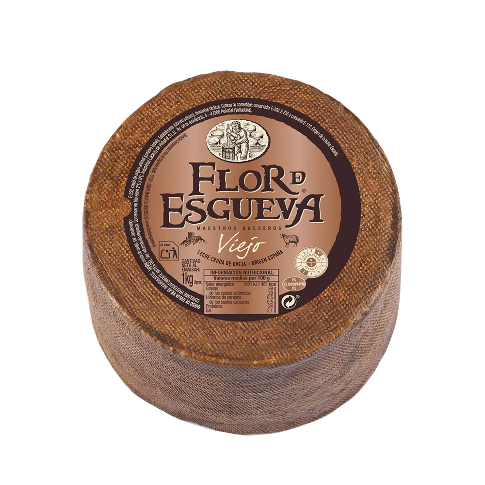 QUESO VIEJO de oveja Flor de Esgueva — sabor intenso, 16€