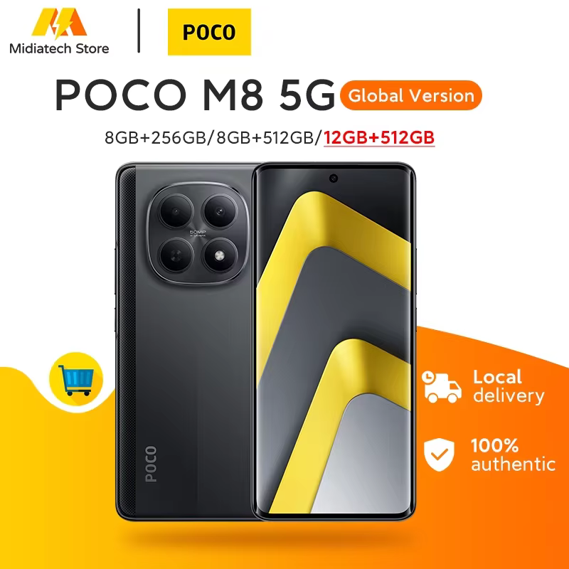 POCO M8 5G: potente móvil AMOLED y batería duradera