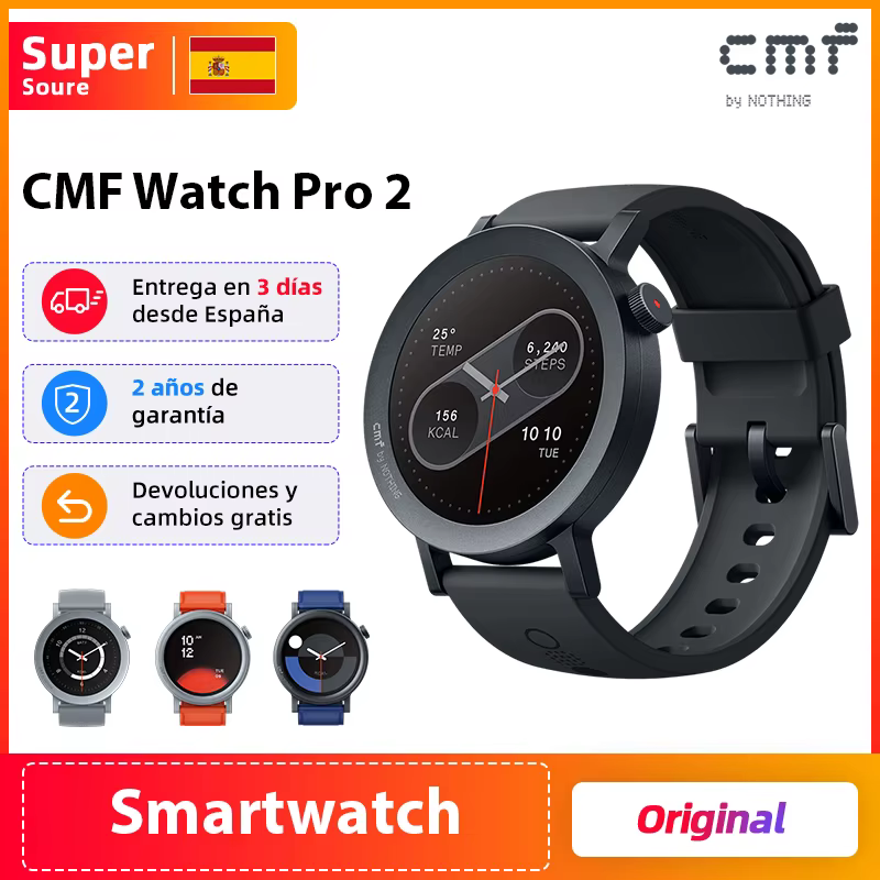 Reloj inteligente CMF Watch Pro 2 al MÍNIMO actual