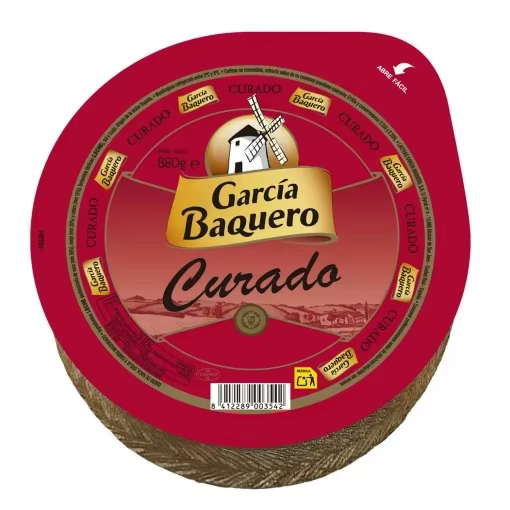 MINI QUESO CURADO GARCÍA BAQUERO — Sabor intenso y listo para disfrutar