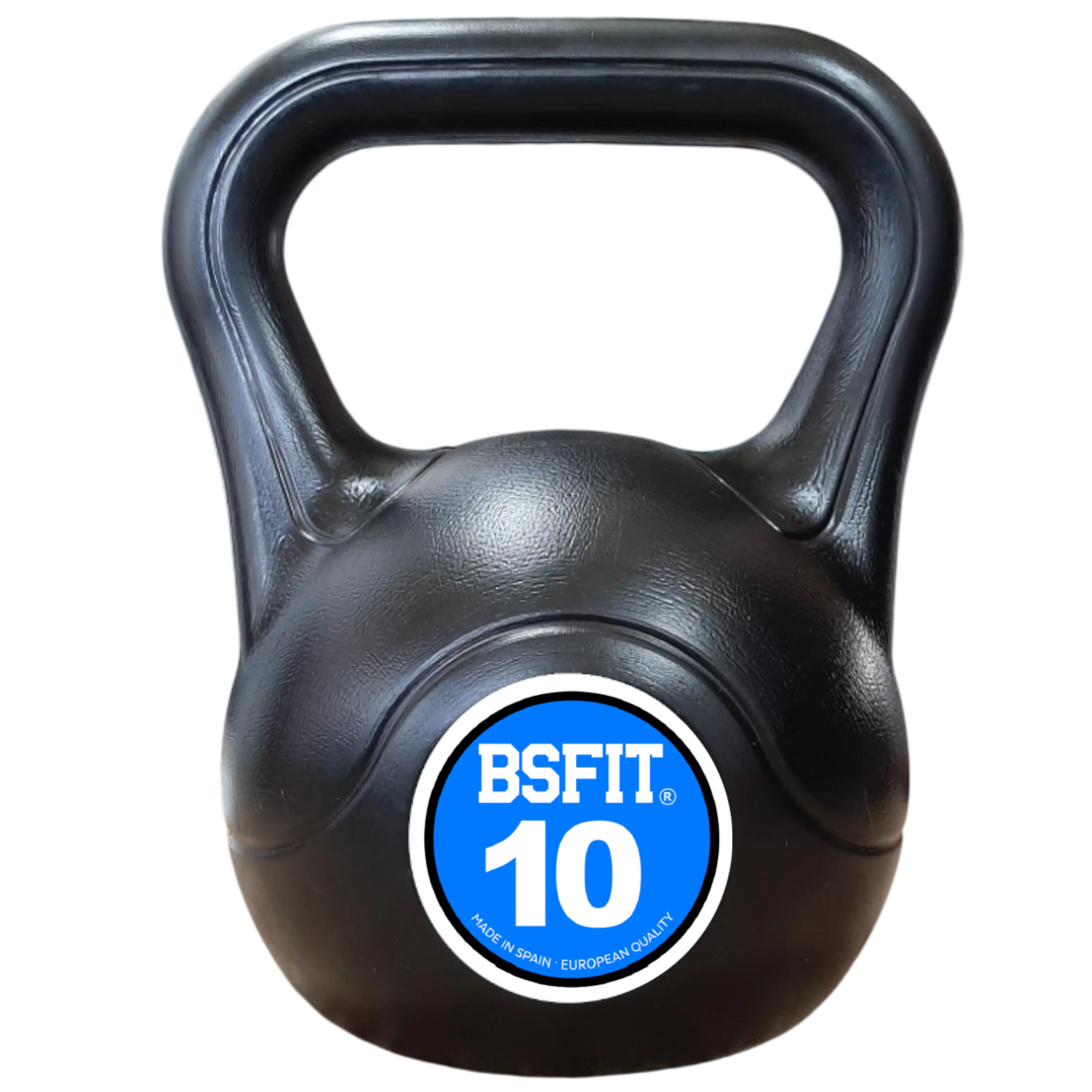 Kettlebell ANTIDESLIZANTE relleno de hormigón para entrenamiento funcional