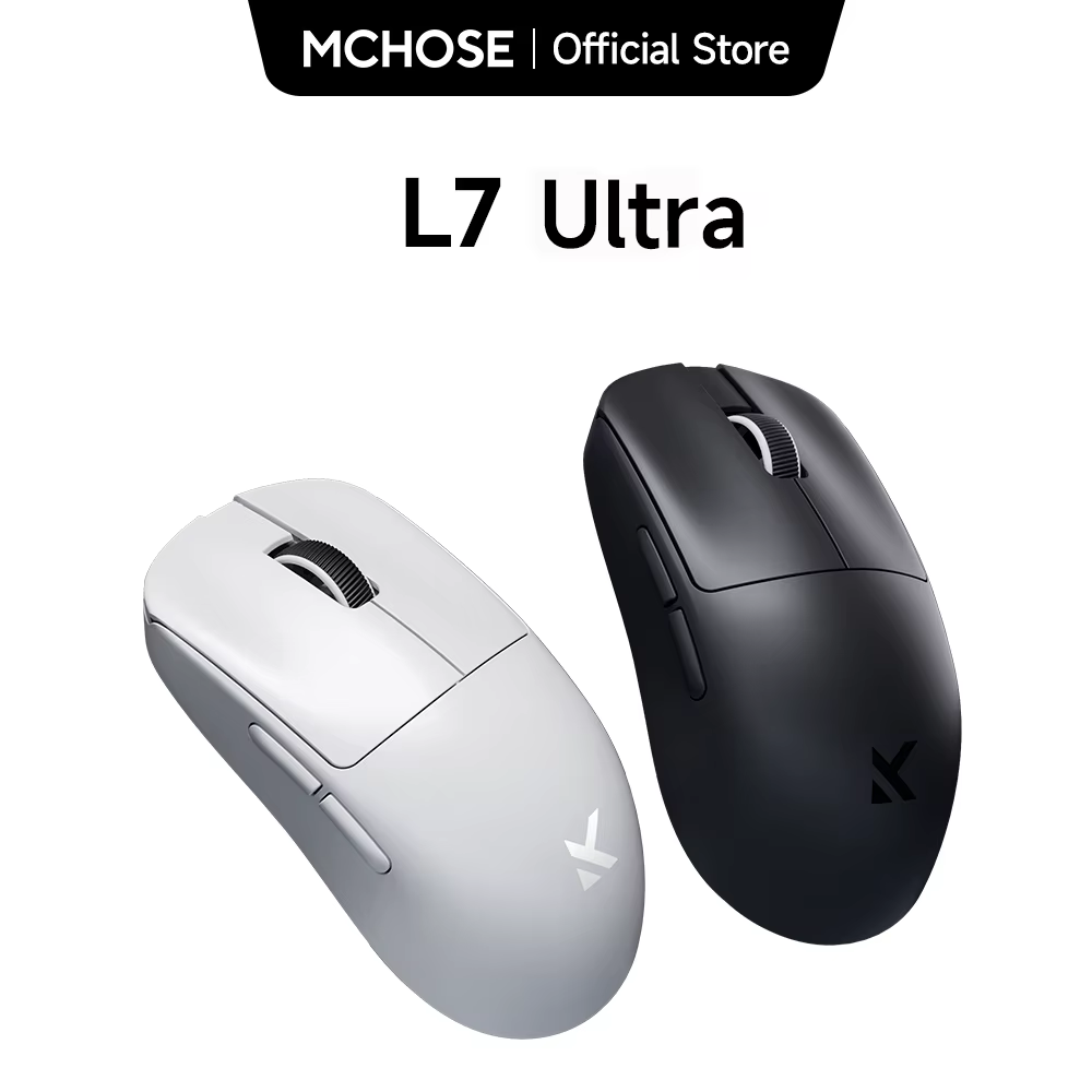 RATÓN GAMER MCHOSE L7 ULTRA LIGERO 39g