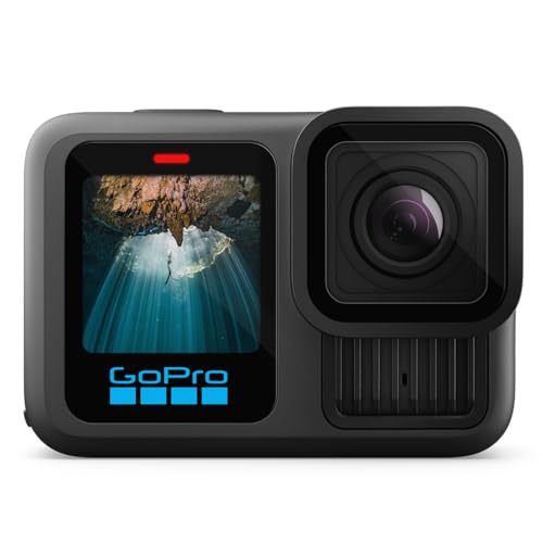 GoPro HERO13 Black — VÍDEO 5.3K y fotos 27MP, resistente al agua