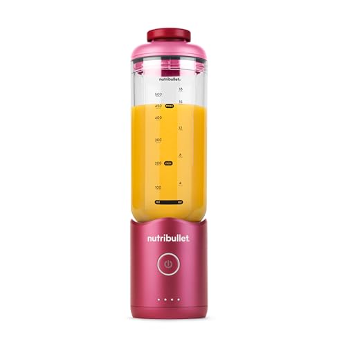 Batidora PORTÁTIL XL 650ml NutriBullet — Carga USB-C, Magenta