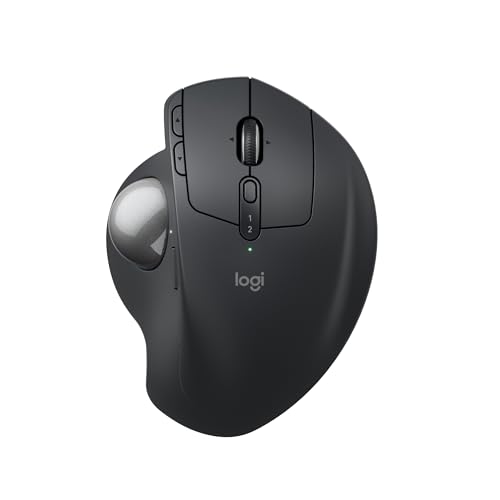MX ERGO S: Trackball ergonómico inalámbrico con PRECISIÓN y confort
