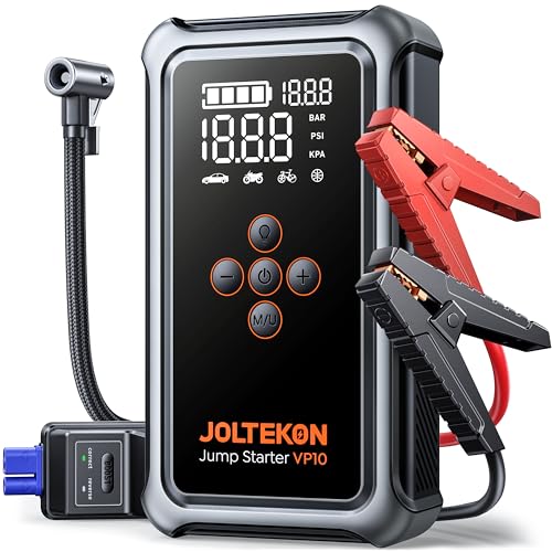 ARRANCADOR 5000A con COMPRESOR 150PSI y Linterna 3 en 1