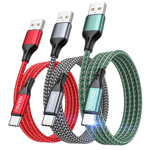 Cable USB-C RÁPIDO 3A de 2 m — Carga fiable y duradera