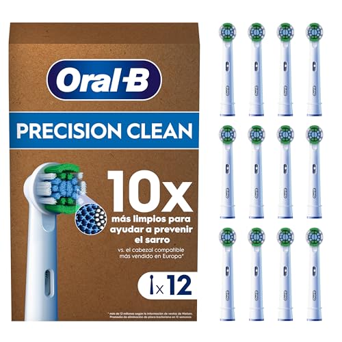 Cabezas de Recambio ORAL-B Pro — Pack 12, Limpieza PROFUNDA