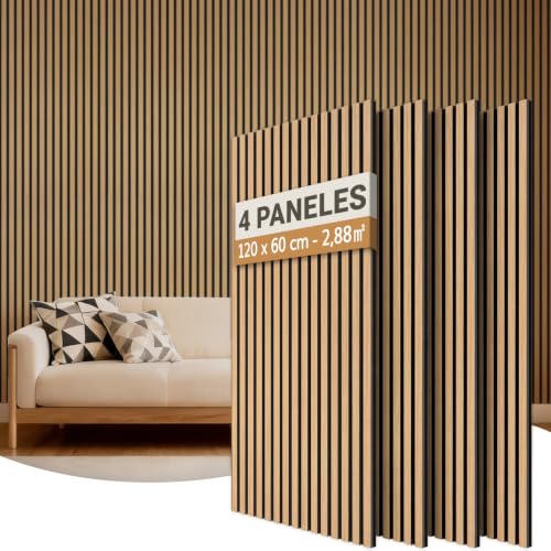 Paneles Decorativos TONOR de MADERA para pared