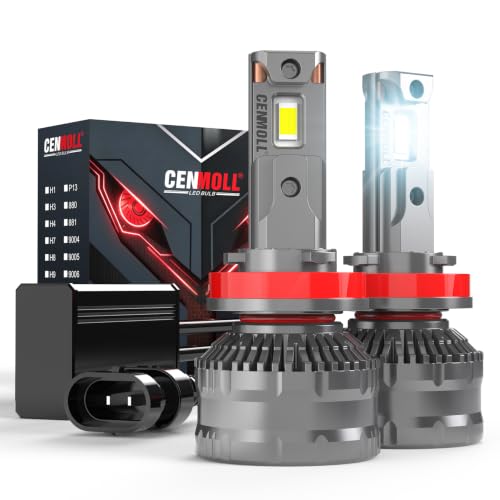 Bombillas LED H11 Cenmoll de 40000 LM con 5% DESCUENTO