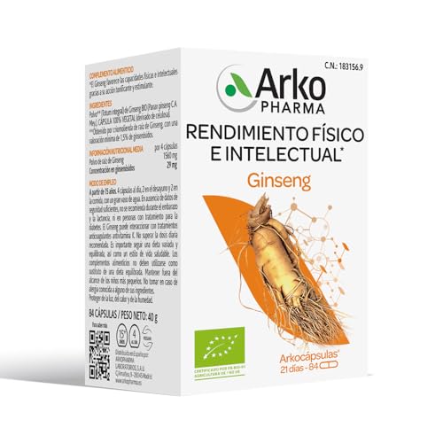GINSENG BIO energizante — Revitaliza cuerpo y mente