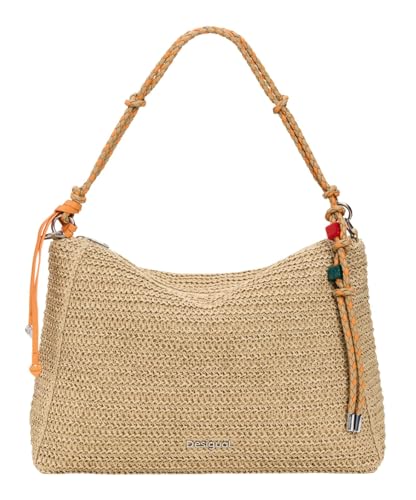 Bolso de RAFIA con asa bandolera — Estilo veraniego, 47% DTO