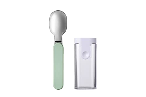 Cuchara PLEGABLE reutilizable MEPAL — Compacta con estuche