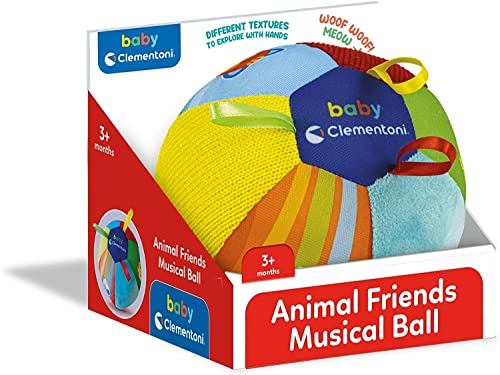 PELOTA MUSICAL Clementoni para bebé — estimula sentidos