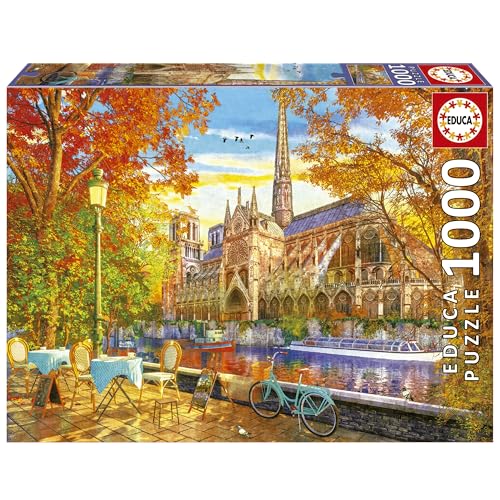 PUZZLE EDUCA NOTRE DAME 1000 piezas - RELAJA y estimula