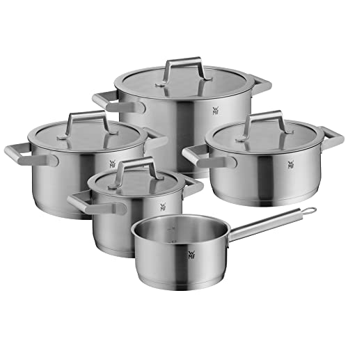 Juego WMF COMFORT LINE 5 piezas — Acero inoxidable, apto inducción