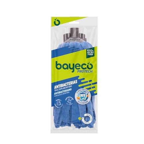 FREGONA MICROFIBRA BAYECO COPPTECH — ANTIBACTERIANA 2x