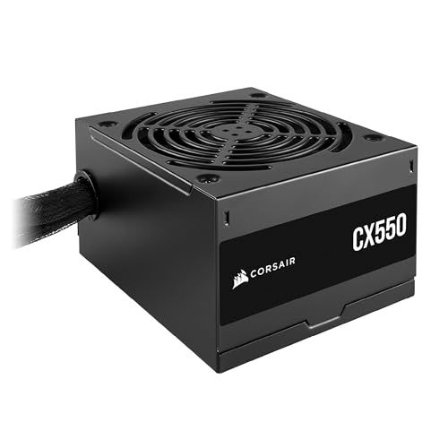 Fuente CORSAIR 550W 80 PLUS Bronze — Potencia fiable con DESCUENTO