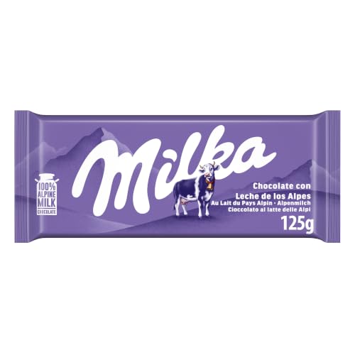 Chocolate Milka con leche 125g a MITAD de precio