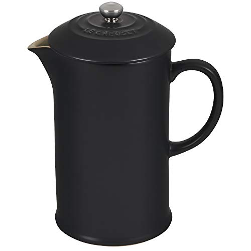 CAFETERA DE PRENSA DE CERÁMICA LE CREUSET — DISEÑO DURADERO