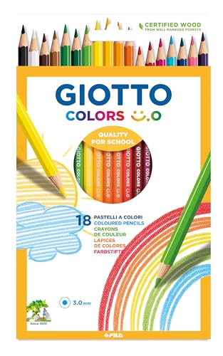 Caja 18 lápices Giotto con 62% de DESCUENTO