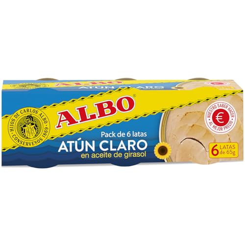 Pack 6 latas de atún ALBO al MEJOR precio