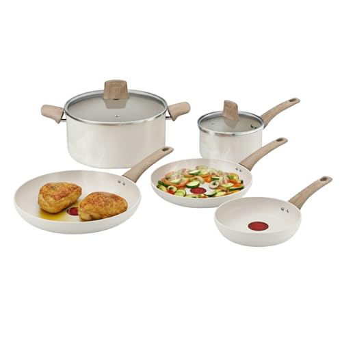 Juego de baterías TEFLAL cerámico ANTIADHERENTE y sostenible