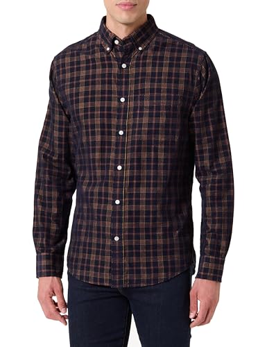 Camisa GANT de pana a cuadros - ESTILO y confort atemporal