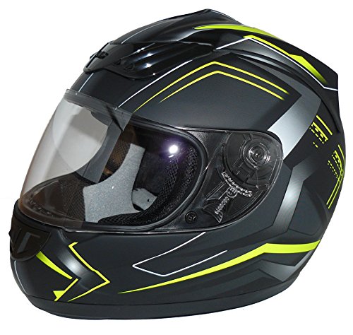 CASCO de moto protectWEAR H510 mate - VISIBILIDAD y seguridad