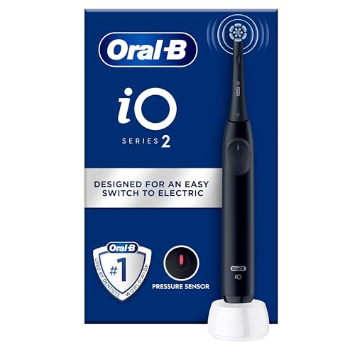 Cepillo eléctrico Oral-B iO2 NEGRO — limpieza superior