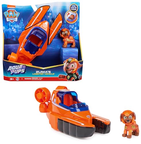 PAW PATROL Coche transformable Langosta con figura de Zuma