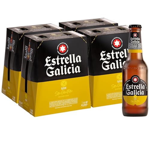 ESTRELLA GALICIA Lager Sin Gluten — Pack 24x25cl