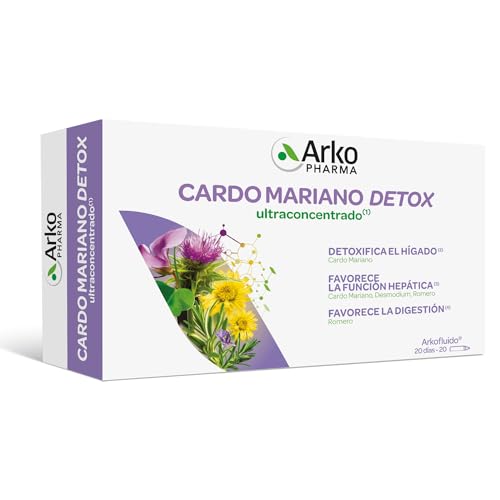 Arkofluido CARDO MARIANO — Protección hepática natural con descuento