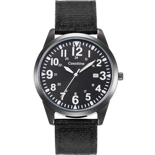 Reloj TÁCTICO militar resistente con esfera luminosa