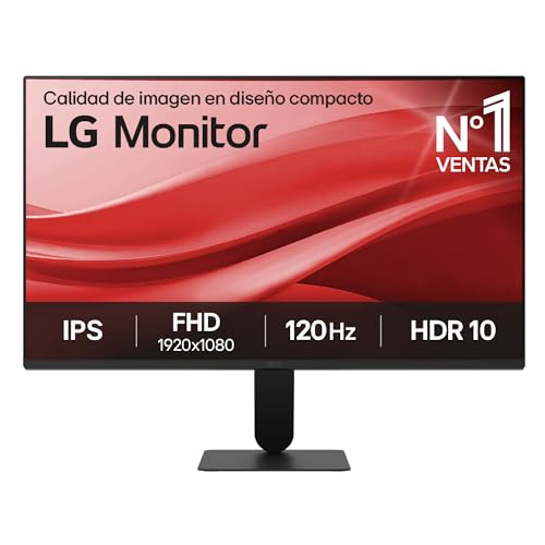 Monitor LG 24'' FHD IPS con 120 Hz y DESCUENTO