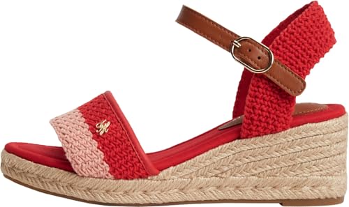 Sandalias Tommy Hilfiger Wedge Crochet al MÍNIMO histórico