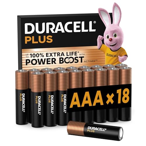 Pilas Duracell AAA 1.5V paquete 18 al MEJOR precio