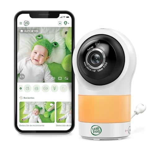Monitor bebé LeapFrog WiFi FHD con MÍNIMO histórico