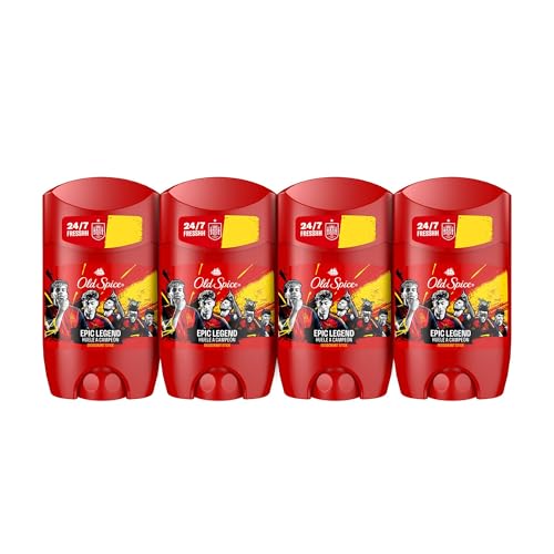 Pack 4 desodorantes Old Spice EPIC Legend a 3,7€