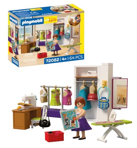 PLAYMOBIL MyLife - Taller de DISEÑADORA de moda, creativo