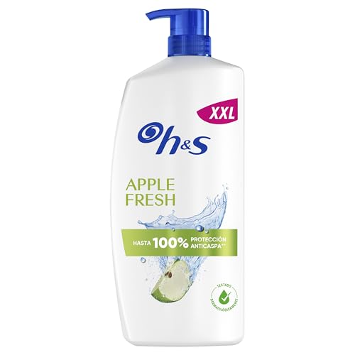 H&S APPLE FRESH 2x Champú Anticaspa 1L — AHORRA 50% en la 2ª