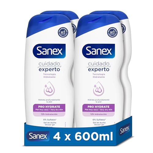 PACK 8 GEL SANEX CUIDADO EXPERTO - HIDRATACIÓN 12H