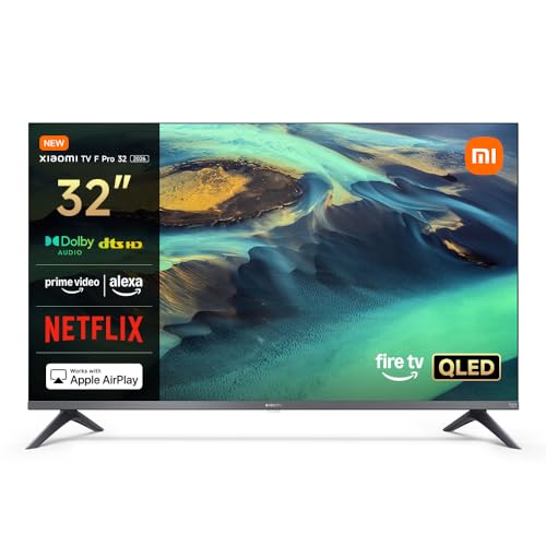 QLED 32" XIAOMI con FIRE TV y Alexa — IMAGEN VIBRANTE