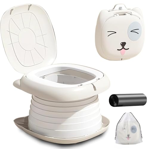 ASIENTO INODORO PORTÁTIL PLEGABLE para peques — práctico y compacto